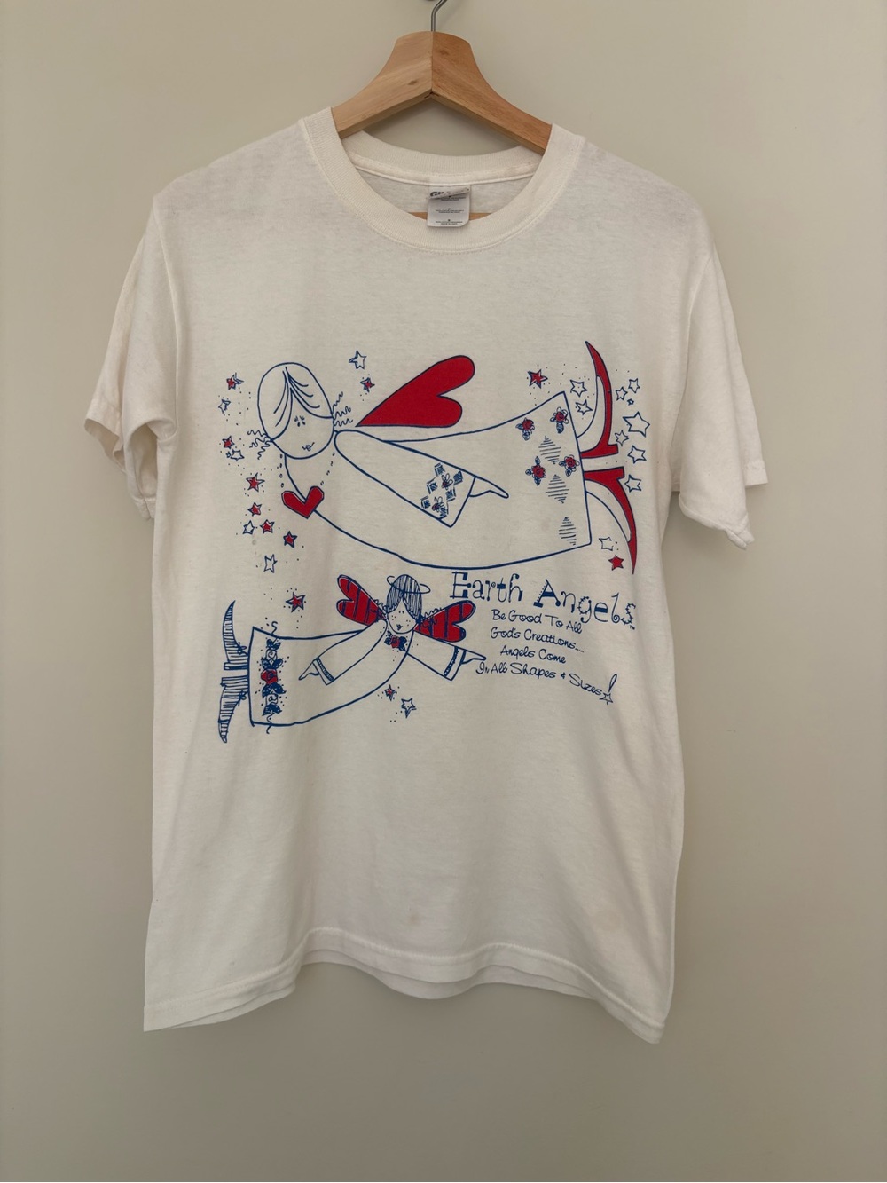 Gildan White Angel Graphic Tee